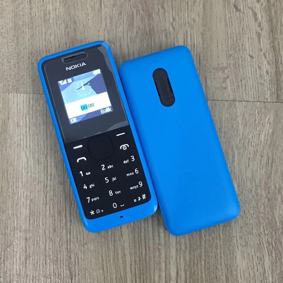 (BLUE)Nokia 105 95% NEW IMPORT REFURBISHED